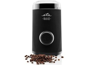 8590393254439 - eta Kaffeemühle MAGICO ETA006590000 150 W Schlagmesser 50 g Bohnenbehälter schwarz|silberfarben