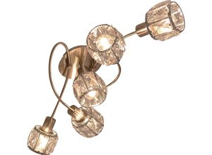 Image of näve LED Deckenleuchte  Josefa  LED wechselbar, Warmweiß, LED Deckenlampe, grau|silberfarben