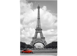 8714597331073 - Poster REINDERS Paris Rotes Auto Bilder Gr B H 61 cm x 915 cm 1 St schwarz Poster