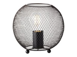 Image of Brilliant Leuchten Tischleuchte »Soco«, ohne Leuchtmittel, 18 cm Höhe, Ø 20 cm, E27, Metall, schwarz, schwarz
