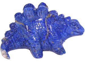 Image of Firetti Tierfigur Schmuck Geschenk Dekofigur Farbstein Edelstein Dinosaurier Lapislazuli (1 St), Lapislazuli, blau