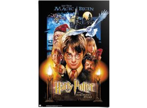 8714597623284 - Poster REINDERS Harry Potter Bilder Gr B H T 61 cm x 915 cm x 01 cm bunt Poster