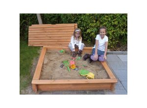 4012379356714 - Sandkasten Tessa 140x140 mit Vollabdeckung