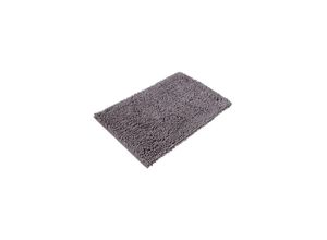 9009909002765 - PANA® Malibu Mikrofaser Chenille Bad-Teppich • Badematte • Badvorleger 50 x 80 cm • Duschvorleger • Rutschfeste Rückseite • Ökotex zertifiziert