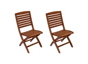 4050747881604 - Klappbar Klappstuhl CAPO Eukalyptus geölt 2 Stück 4050747881604 - Klappbar Klappstuhl CAPO Eukalyptus geölt 2 Stück