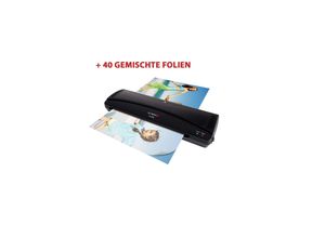 4004721680493 - OLYMPIA Laminiergerät DIN A3 A330 schwarz inclusive 40 gemischte Folien 4004721680493 - OLYMPIA Laminiergerät DIN A3 A330 schwarz inclusive 40 gemischte Folien