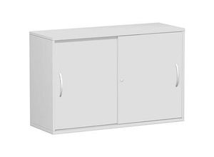 4038933487090 - Schiebetürenschrank Flex S-312253-LL lichtgrau 1 Fachboden 1200 x 425 x 798 cm