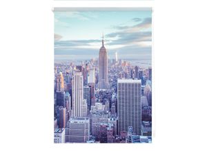 4250434114958 - Lichtblick Rollo Klemmfix ohne Bohren blickdicht New York - Blau 100 x 150 cm (B x L) 4250434114958 - Lichtblick Rollo Klemmfix ohne Bohren blickdicht New York - Blau 100 x 150 cm (B x L)