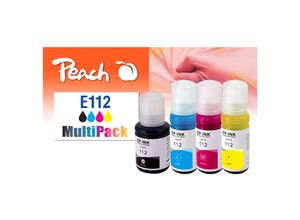 7640460548365 - E112 Spar Pack Druckerpatronen (bk c m y) ersetzt Epson No 112 für zB Epson EcoTank Pro L 6580 Epson EcoTank L 11160 Epson EcoTank L 5150