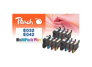 7640162839983 - E321 12 Druckerpatronen (3*bk c m y) ersetzt Epson T0321T0422 T0423 T0424 für zB Epson Stylus C 82 Epson Stylus C 82 N