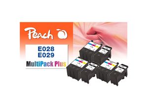 7640162839952 - E28 6 Druckerpatronen bk ersetzt Epson T028 T029 für zB Epson Stylus C 60 Epson Stylus C 61