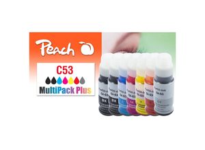 7640460547634 - C53 Spar Pack Plus Druckerpatronen (2*bk c m y gy re) ersetzt Canon GI-53 für zB Canon Pixma G 550 Canon Pixma G 650