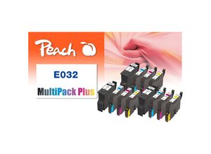 7640162839976 - E321 12 Druckerpatronen (3*bk c m y) ersetzt Epson T0321 T0322 T0323 T0324 für zB Epson Stylus C 70 Epson Stylus C 70 Plus