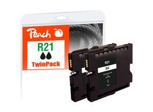 7640182384180 - R21 2 Druckerpatrone 2*bk ersetzt Ricoh GC21K 405532 für zB Ricoh Aficio GX 2500 Ricoh Aficio GX 3000 Ricoh Aficio GX 3000 s (wiederaufbereitet) 7640182384180 - R21 2 Druckerpatrone 2*bk ersetzt Ricoh GC21K 405532 für zB Ricoh Aficio GX 2500 Ricoh Aficio GX 3000 Ricoh Aficio GX 3000 s (wiederaufbereitet)