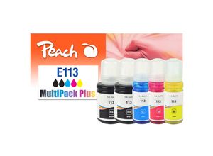 7640460545005 - E113 2 Druckerpatronen (2*bk c m y) ersetzt Epson No 113 T06B1*2 T06B2 T06B3 T06B4 für zB Epson EcoTank ET -16150 7640460545005 - E113 2 Druckerpatronen (2*bk c m y) ersetzt Epson No 113 T06B1*2 T06B2 T06B3 T06B4 für zB Epson EcoTank ET -16150