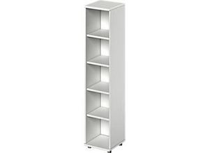 4250510804995 - Genius Regal TETRIS WOOD 5 OH Höhe inkl Gleiter B 400 mm lichtgrau 4250510804995 - Genius Regal TETRIS WOOD 5 OH Höhe inkl Gleiter B 400 mm lichtgrau