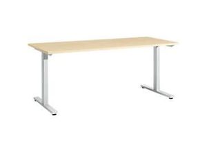 4251898811919 - Select Schreibtisch Start Off T-Fuß Rechteck Stahl Holz B 1800 x T 800 x H 735 mm ahorn 4251898811919 - Select Schreibtisch Start Off T-Fuß Rechteck Stahl Holz B 1800 x T 800 x H 735 mm ahorn