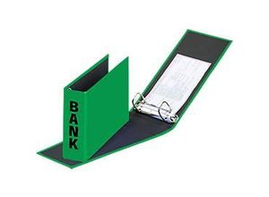 4009212015631 - Bankordner Basic Colours 40801-05 1 3 A4 50mm schmal Kunststoff vollfarbig grün 4009212015631 Pagna