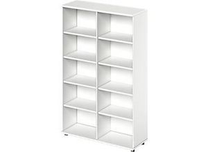 4250510805398 - Genius Regal TETRIS WOOD 5 OH Höhe inkl Gleiter B 1200 mm weiß 4250510805398 - Genius Regal TETRIS WOOD 5 OH Höhe inkl Gleiter B 1200 mm weiß