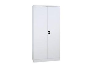 4260090173947 - Stahlschrank 4 Fachböden 5 OH H 1950 x B 920 x T 500 mm weiß weiß