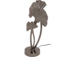 Image of InStyle by Kayoom Tischleuchte »Tischlampe Bailey«, ohne Leuchtmittel, Dekorative Tischleuchte im Gingko-Blatt-Design, handgefertigt Metall, schwarz