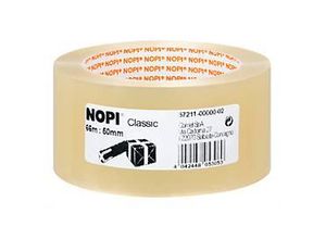 4250510864906 - Packband Nopi® Classic 4042 Gesamtstärke 52 μ L 66 m x B 55 mm Rollen-∅ 76 mm Polypropylen-Folie transparent 12 Rollen