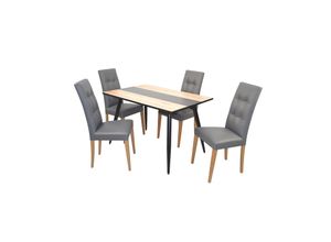 4046884081953 - möbel direkt online Tischgruppe- 5teilig München 4046884081953 - möbel direkt online Tischgruppe- 5teilig München