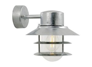 5701581122048 - Blokhus 25051031 Außenwandleuchte Energiesparlampe led E27 60 w Stahl - Nordlux