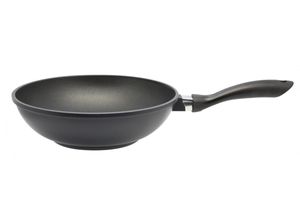 4006925915197 - Wok ELO Alucast Pfannen Gr Ø 28 cm + Höhe 85 cm schwarz Woks Pfanne Induktion Ø 28 cm