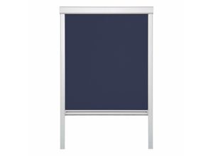 4250434106649 - Lichtblick Dachfensterrollo Skylight Thermo Verdunkelung - Blau 383 x 540 cm (C02) (B x L)