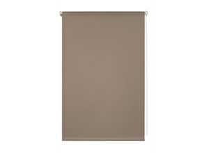 4250434104614 - Plissee Thermo-Rollo Duo-Rollo Klemmfix ohne Bohren Lichtblick B-Ware einwandfrei Thermo-Rollo Taupe 80 cm 150 cm