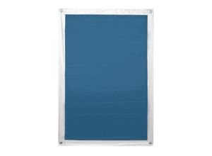 4250434123974 - Lichtblick Dachfenster Sonnenschutz Haftfix ohne Bohren Blau 47 cm x 969 cm (B x L)