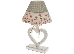 4250965933431 - My Flair Romantik Lampe Ronja weiß grau