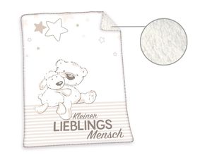 4006891917775 - Lieblingsmensch Soft-Plush-Decke Größe 100 x 75 cm