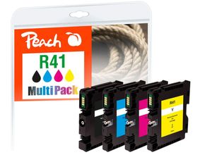 7640173434955 - R41 4 Druckerpatronen XL (bk c m y) ersetzt Ricoh GC41 405761 405762 405763 405764 für zB Ricoh Aficio SG 3100 Ricoh Aficio SG 3100 snw (wiederaufbereitet)