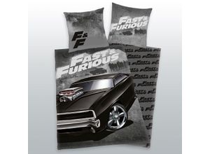 4006891919090 - Wendebettwäsche Fast & Furious Renforcé 135 x 200 + 80 x 80 cm