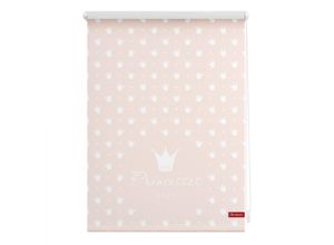 4250434119038 - Lichtblick Rollo Klemmfix ohne Bohren blickdicht Prinzessin Lilly - Rosa 90 x 150 cm (B x L)