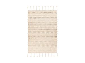 4063074531746 - Wollteppich ME GUSTA Bohist 325 Teppiche Gr B L 160 cm x 230 cm 18 mm 1 St beige (natur) Esszimmerteppiche