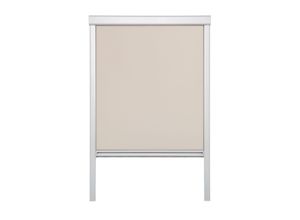 4250434102580 - Lichtblick Dachfensterrollo Skylight Thermo Verdunkelung - Creme 613 x 940 cm (M06) (B x L)