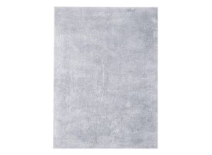 4056216601261 - Teppich KAYOOM Bali 110 Teppiche Gr B L 200 cm x 290 cm 40 mm 1 St blau (pastellblau) Esszimmerteppiche flauschig und weich UNI-Farben hochflorig hochwertiges Material