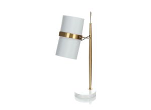 4056216916198 - Tischlampe Novum 210 Weiß   Gold