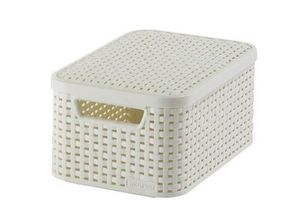 3253923617221 - Organizer CURVER STYLE Box S Aufbewahrungsboxen Gr B H T 20 cm x 14 cm x 29 cm beige (creme) Aufbewahrungsbox Ordnungsboxen Aufbewahrungsboxen Aufbewahrungsbox creme