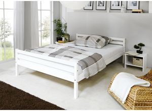 4251105929673 - TiCAA Einzelbett Doppelbett Nadine 140x200 Kiefer