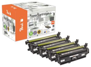 7640164827131 - H504X 4 Tonermodule (bk c m y) ersetzt HP No 504X CE250X CE251A CE252 CE253 für zB HP Color LaserJet CM 3500 HP Color LaserJet CP 3520 (wiederaufbereitet)