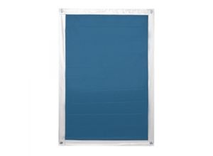 4250434123998 - Lichtblick Dachfenster Sonnenschutz Haftfix ohne Bohren Blau 59 cm x 969 cm (B x L)