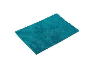 4045973714833 - Santosini Chenille-Badematte - ca 50 x 80 cm Blue Lagoon