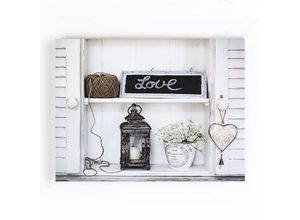 5011583390100 - Leinwandbild ART FOR THE HOME Stillleben Love Bilder Gr Ø goldfarben Leinwandbilder Bilder