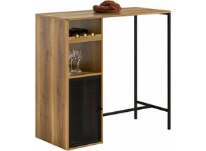 4251388620045 - Sobuy - FWT97-PF Bartisch Esstisch Balkontisch Küchentisch Bistrotisch Stehtisch Bartresen Balkontisch Beistelltisch im Industrie-Design bht ca