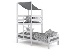 4251421972926 - Kinderbett Tom 90x200cm Spielturm Bett Spielbett Jugendbett Hausbett