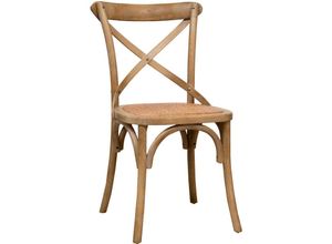 3000005152404 - Biscottini - Vintage Thonet Stuhl 88x48x52 cm Rustikale Stühle Küchen- und Esszimmerstühle Moderner Stuhl Holzstuhl für Esstisch Restaurant - holz